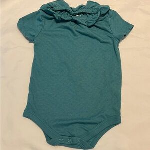 “Bundle 10/$13” Garanimals 6-9M Teal Bodysuit for baby girls short sleeve